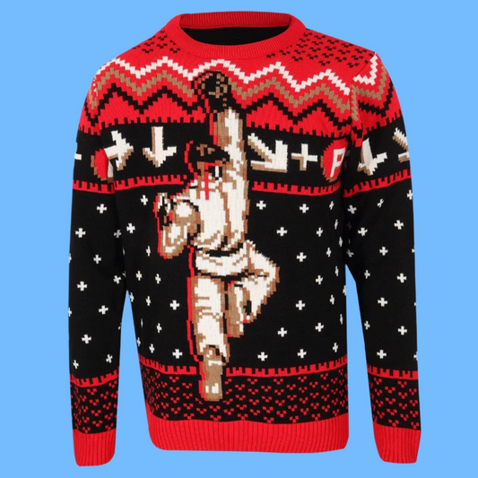 Street Fighter Christmas Jumper