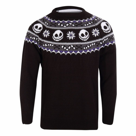 Nightmare Before Christmas-  Christmas Jumper (Black)