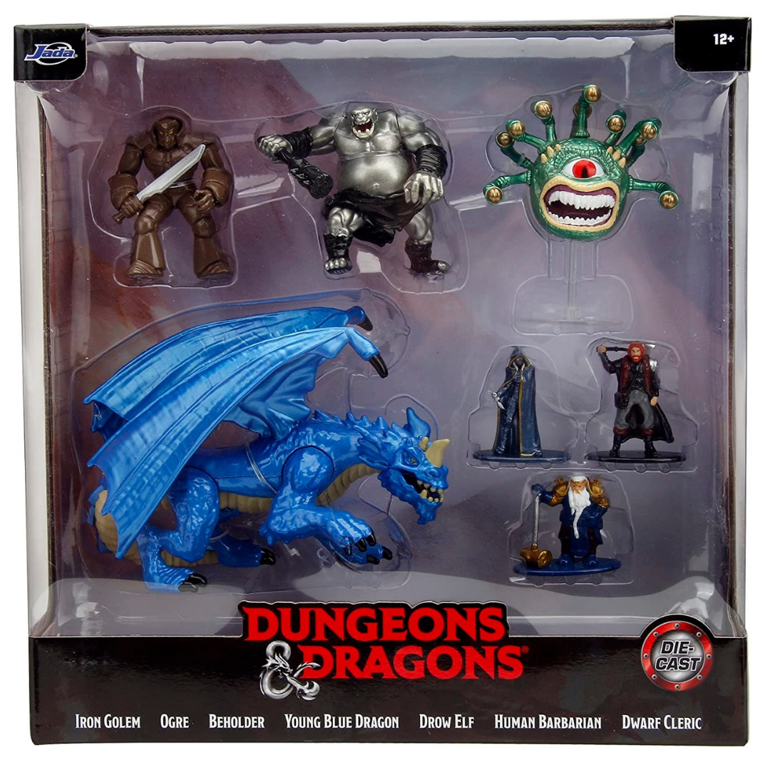 Dungeons & Dragons Die Cast Figure Set