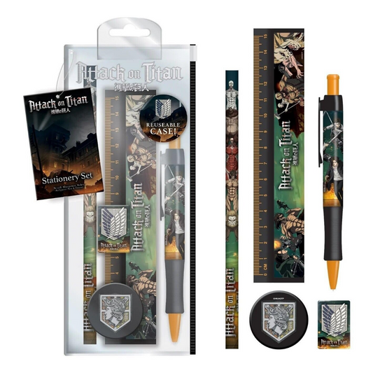 Attack on Titan Stationery Set