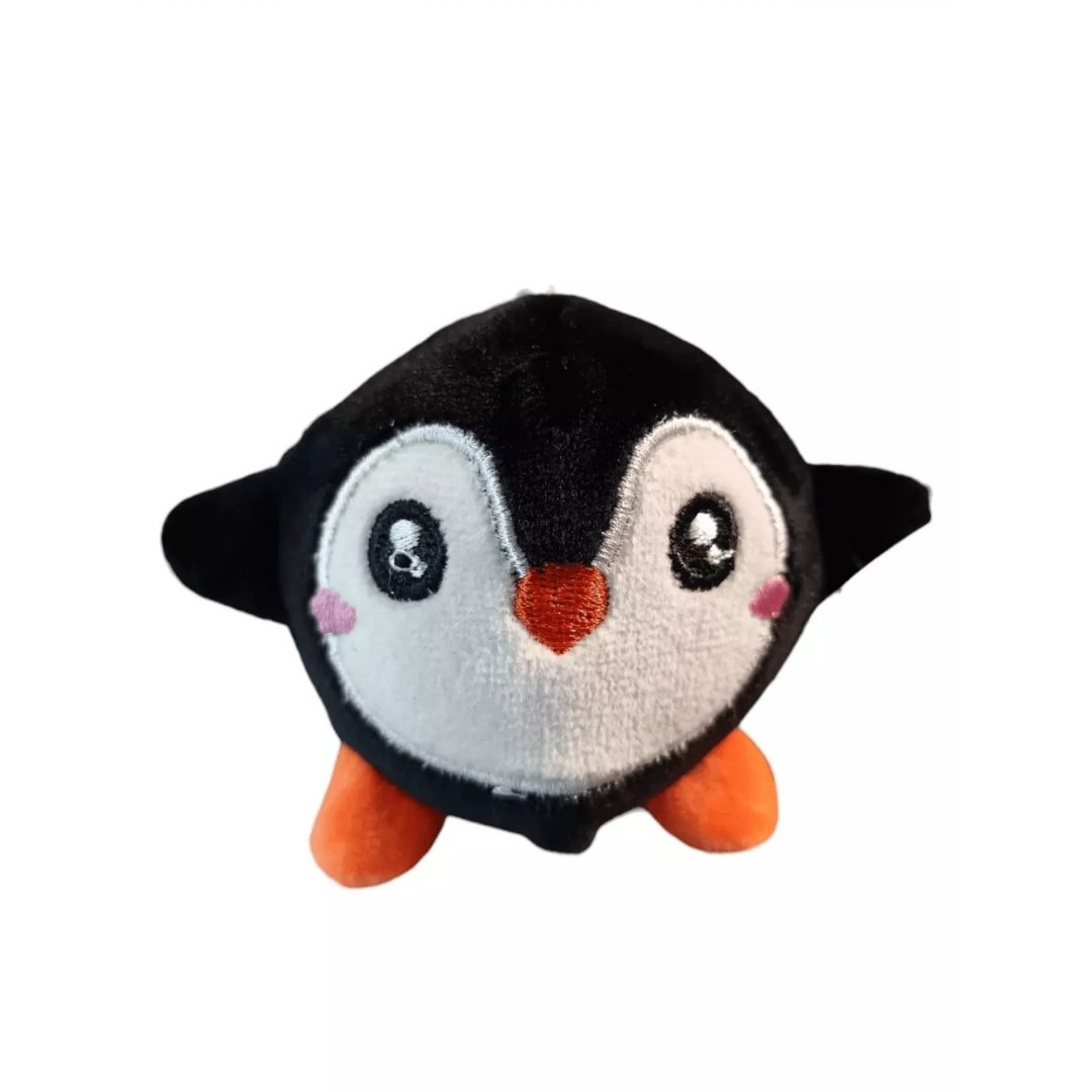 Squeezies Penguin Keychain Plushie