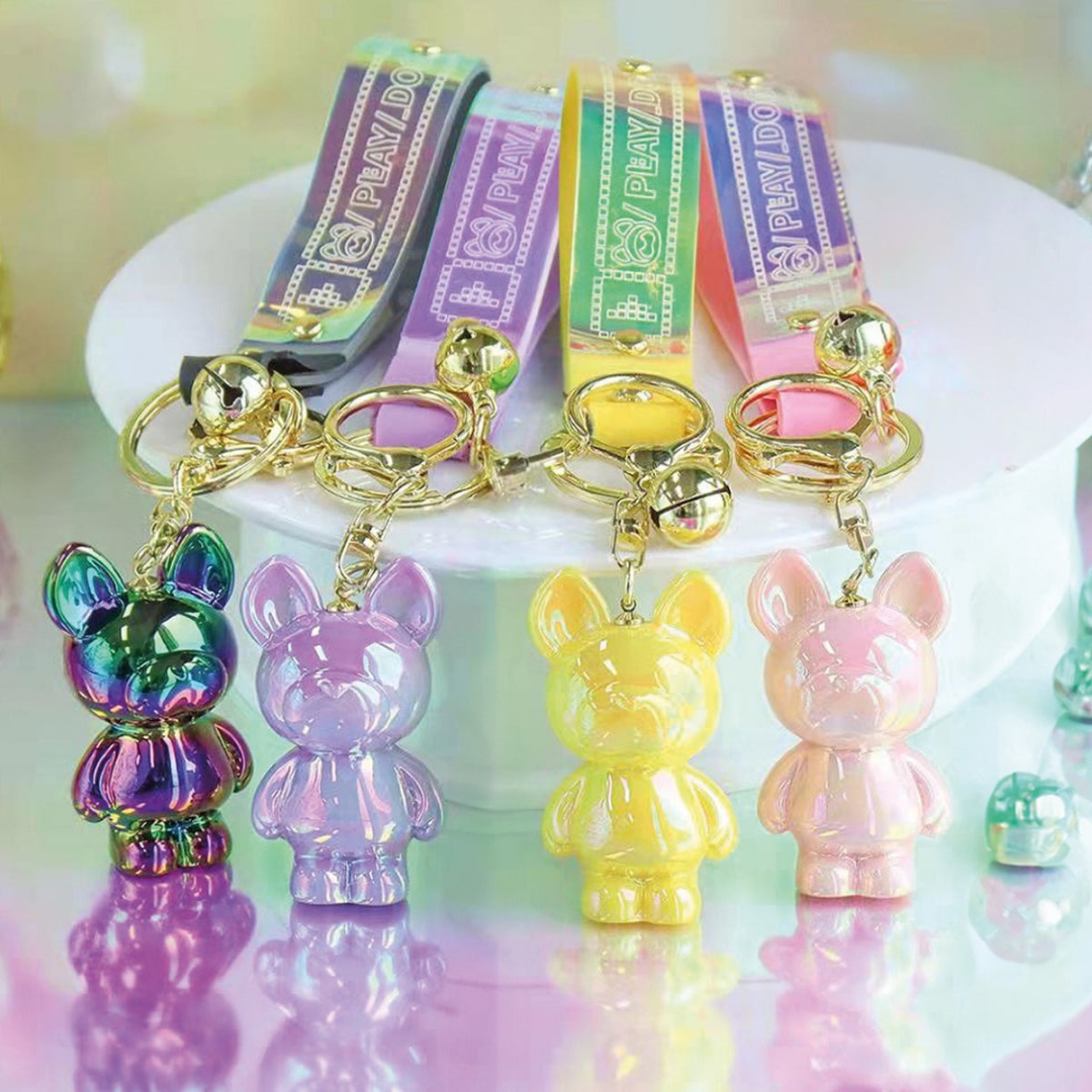 Kenji Mima Pastel Animal Keychain