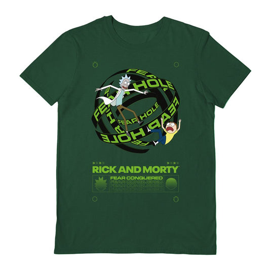 Rick & Morty 'Fear Hole' T-Shirt - Green