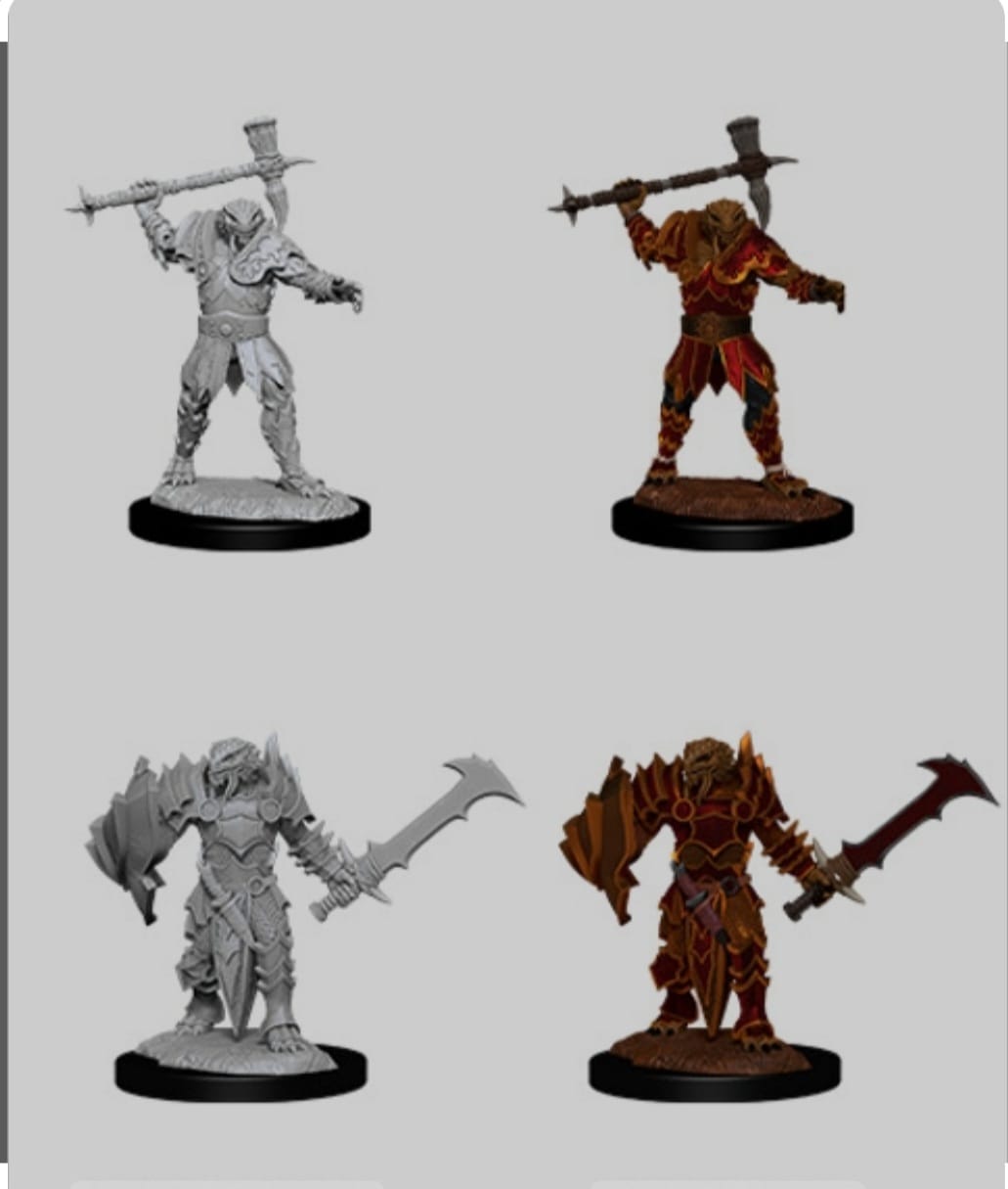 Wizkids - D&D Nolzurs Marvelous Miniatures: Male Dragonborn Paladin - Wave 12