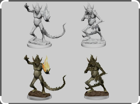 D&D Miniature Barbed Devils