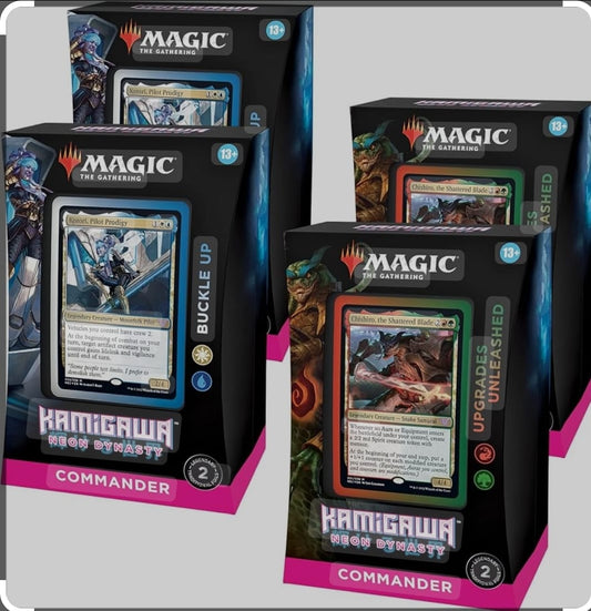 Magic The Gathering: Kamigawa Neon Dynasty Commander Deck