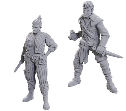 Wizkids - Deep Cuts Miniatures: Cutpurses Male & Female - Wave 23