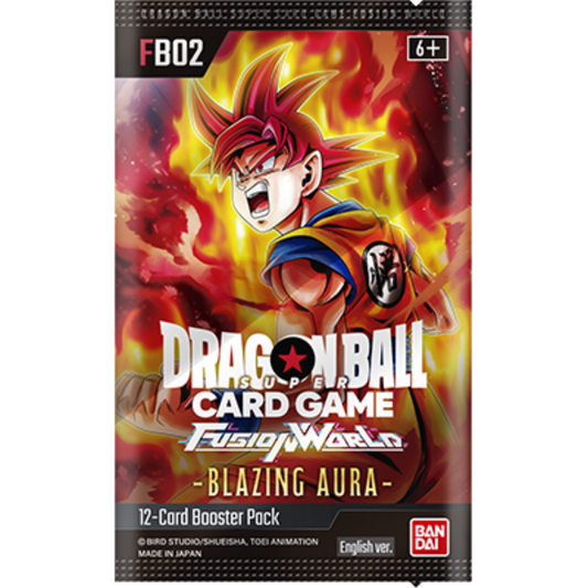 Dragon Ball Super TCG - Fusion World Blazing Aura Booster Pack