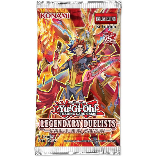 Yu-Gi-Oh! TCG Legendary Dualists Soulburning Volcano Booster Pack