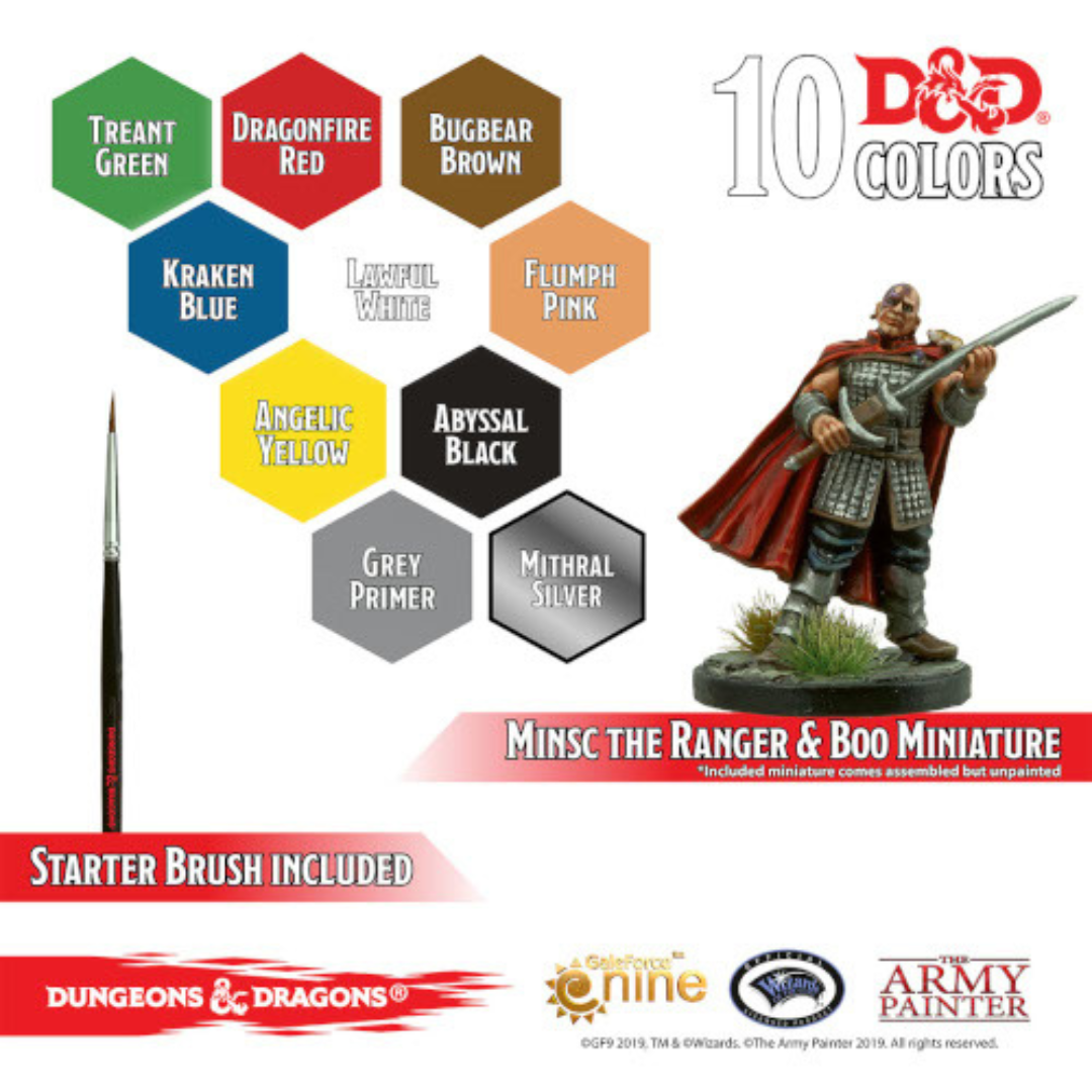 Dungeons & Dragons Nolzurs Marvelous Pigments- Adventurers Paint Set