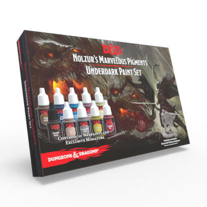 Dungeons & Dragons Nolzurs Marvelous Pigments- Underdark Paint Set