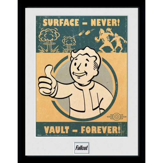 Fallout: Vault boy poster