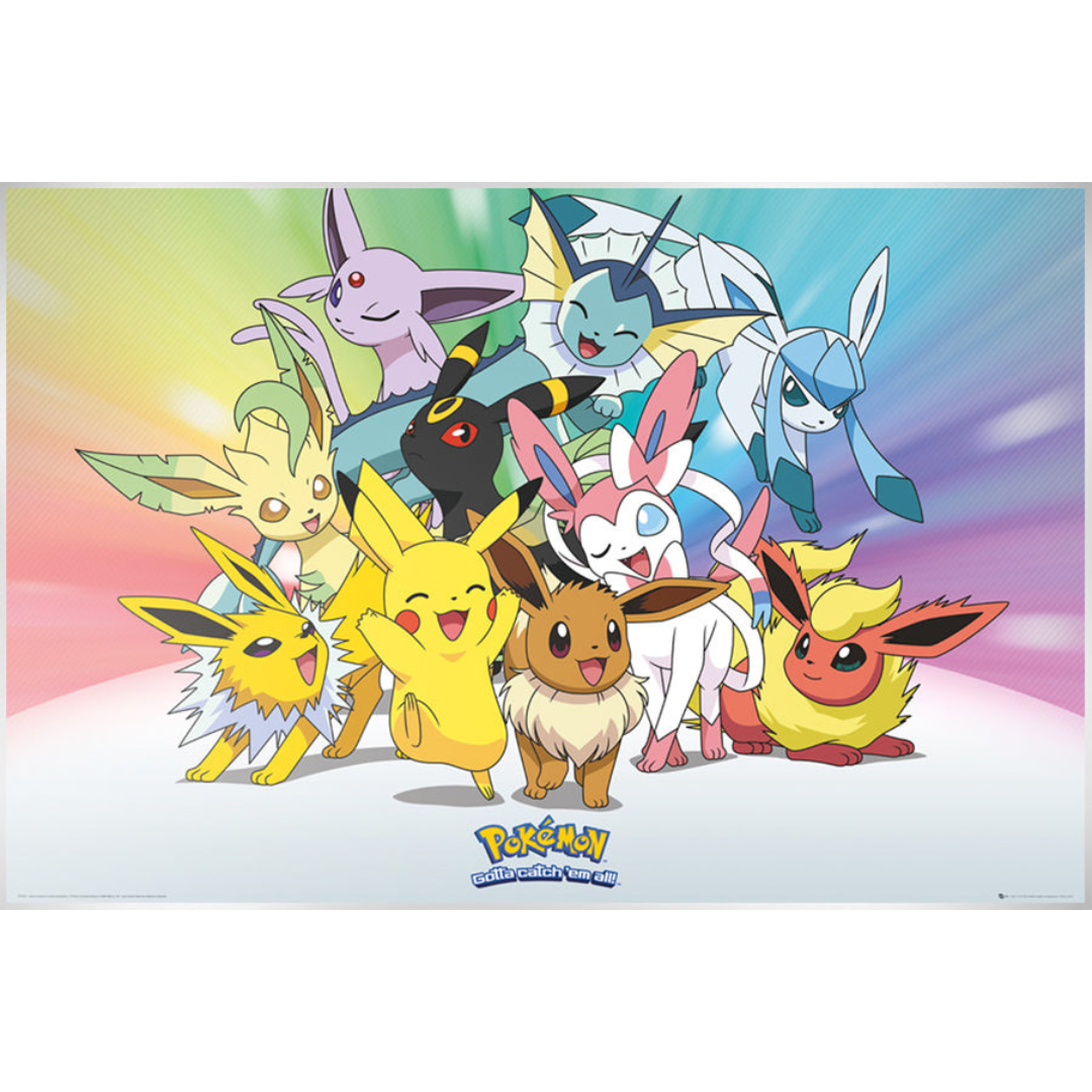 Pokemon: eevees Poster