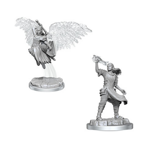 WizKids - D&D Nolzurs Marvelous Miniatures: Aasimar Cleric Female - Wave 20