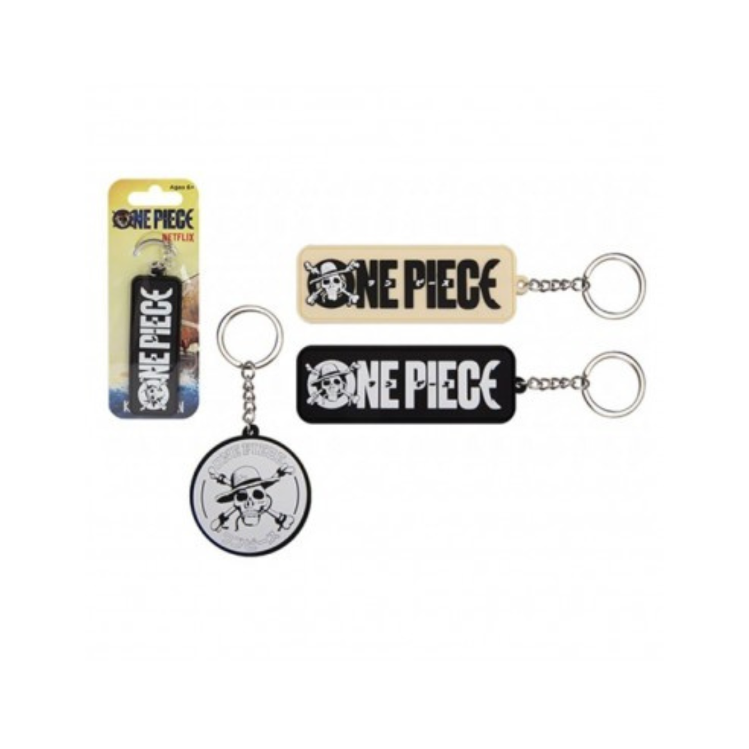 One Piece Rubber Keychain