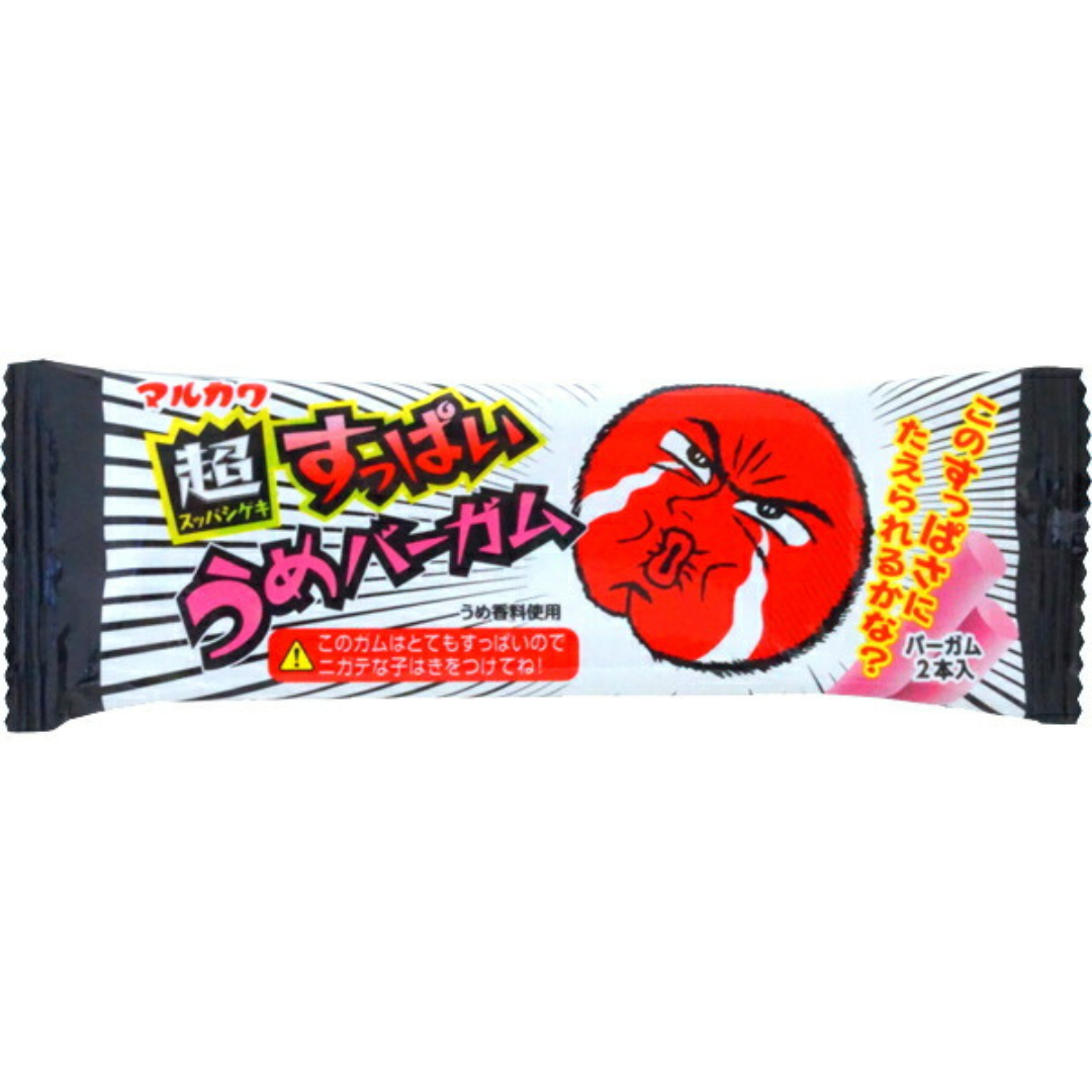 Marukawa seika Super Sour Chewing Gum