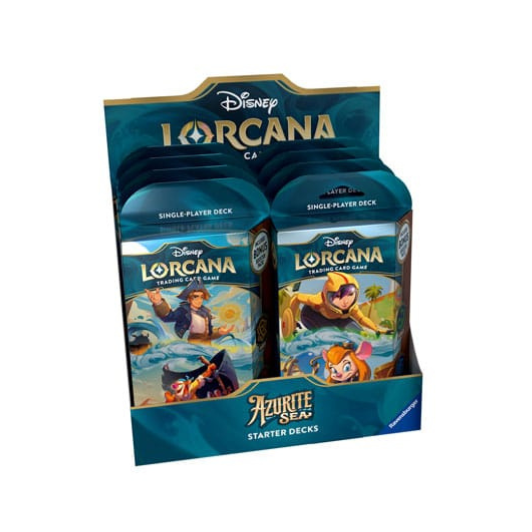 Disney Lorcana TCG Azurite Sea Starter Deck