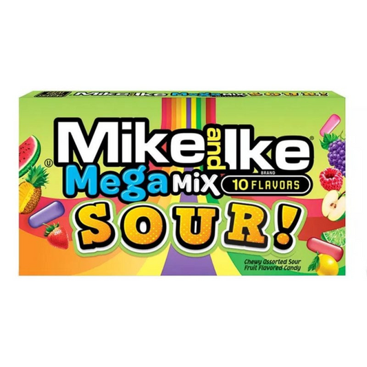 Mike & Ike Mega Mix Super Sour Theatre Box (120g)