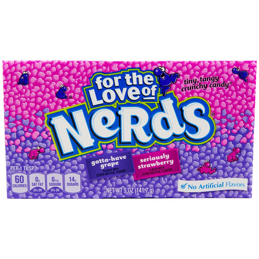 Nerds Grape & Strawberry Theatre Box (141g)