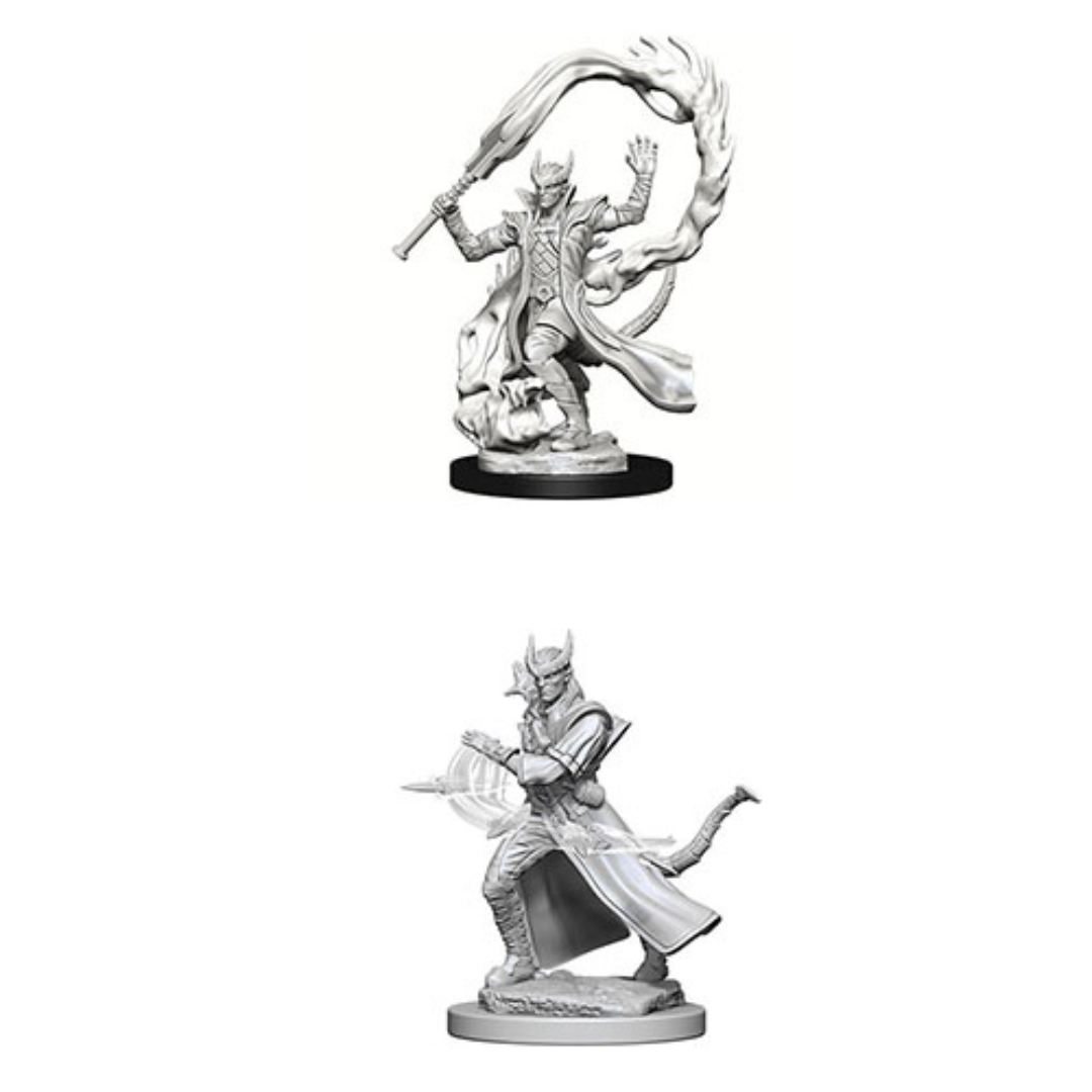 WizKids - D&D Nolzurs Marvelous Miniatures: Tiefling Male Sorcerer - Wave 4