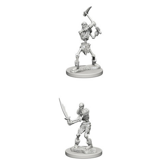 WizKids - D&D Nolzurs Marvelous Miniatures: Skeletons Wave 1 - Wave 1