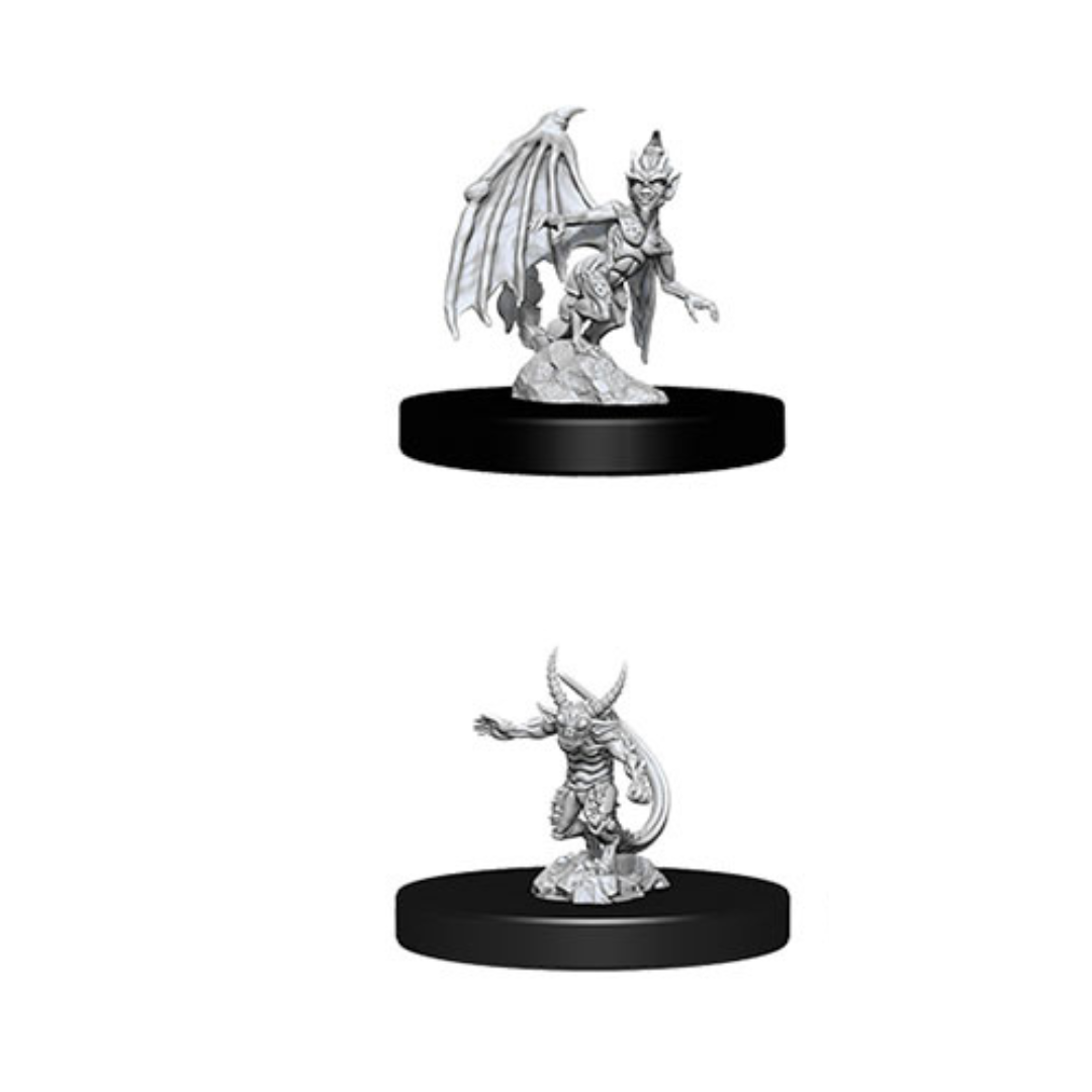 WizKids - D&D Nolzurs Marvelous Miniatures: Quasit & Imp - Wave 9