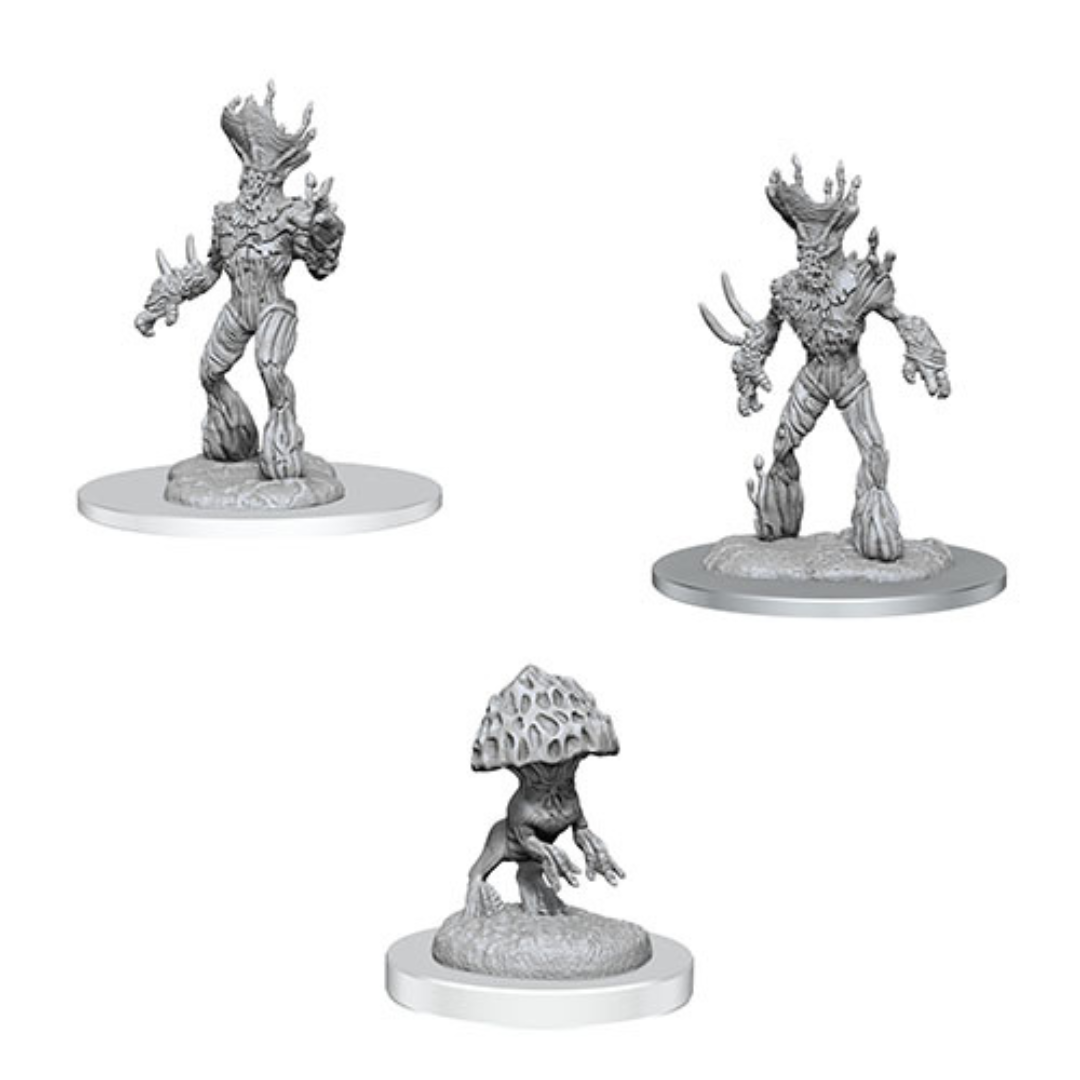 WizKids - D&D Nolzurs Marvelous Miniatures: Myconid Sovereign & Sprouts - Wave 16