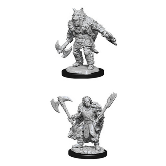 WizKids - D&D Nolzurs Marvelous Miniatures: Male Half-Orc Barbarian - Wave 9