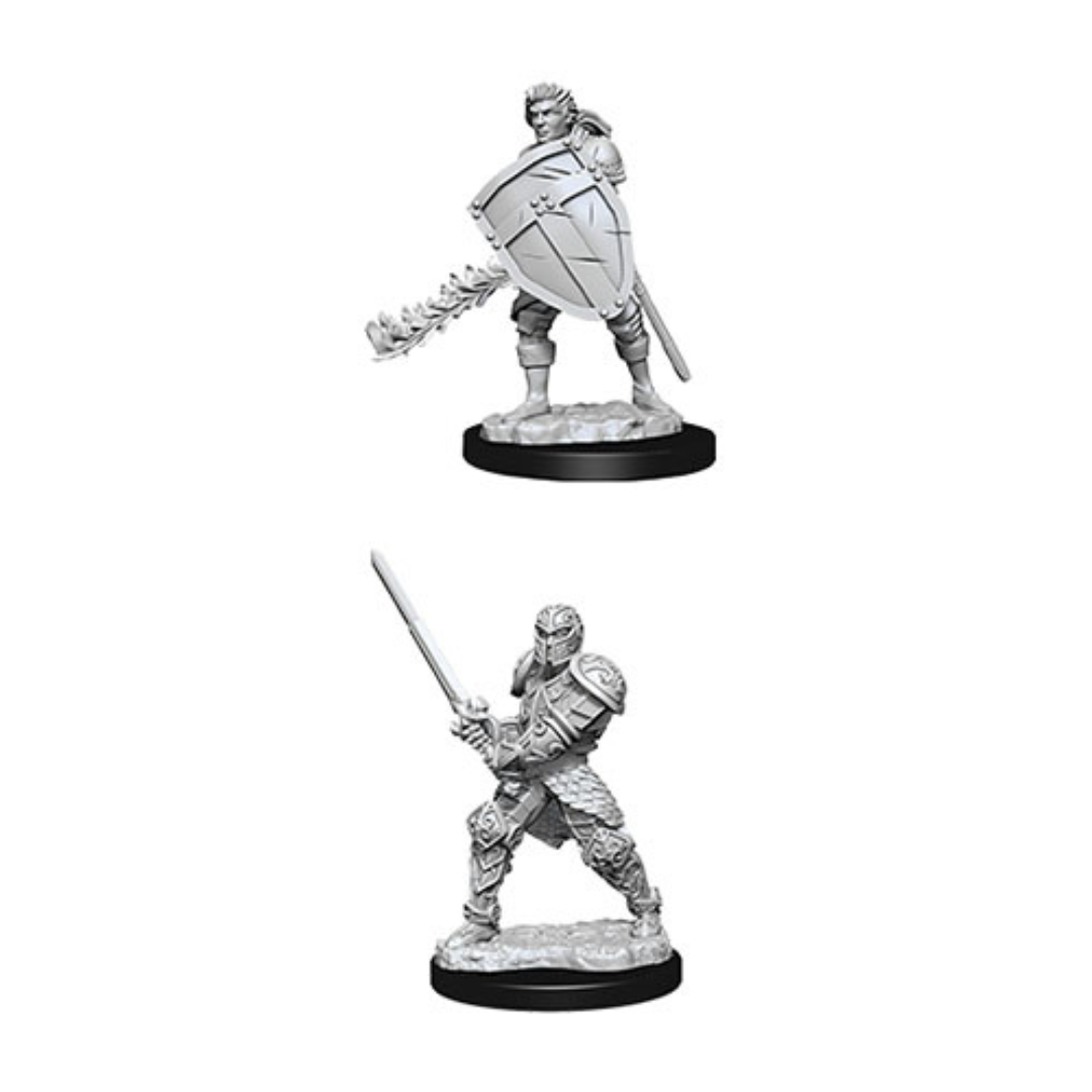 WizKids - D&D Nolzurs Marvelous Miniatures: Male Human Fighter - Wave 8