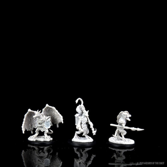 Wizkids - D&D Nolzurs Marvelous Miniatures: Kobold Inventor, Dragonshield & Sorcerer - Wave 12