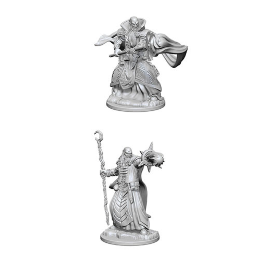 WizKids - D&D Nolzurs Marvelous Miniatures: Human Male Wizard - Wave 1