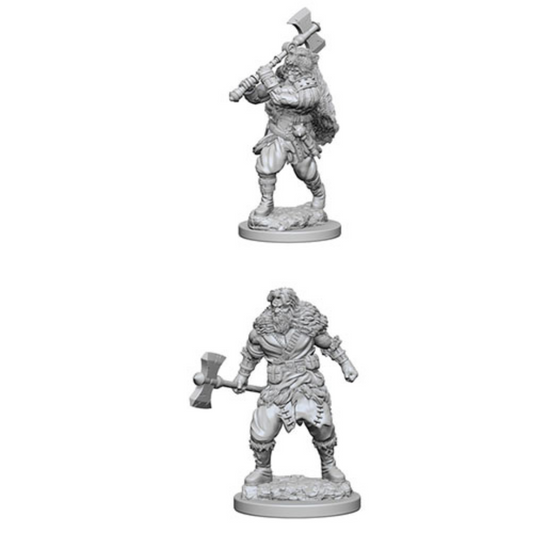 WizKids - D&D Nolzurs Marvelous Miniatures: Human Male Barbarian - Wave 1