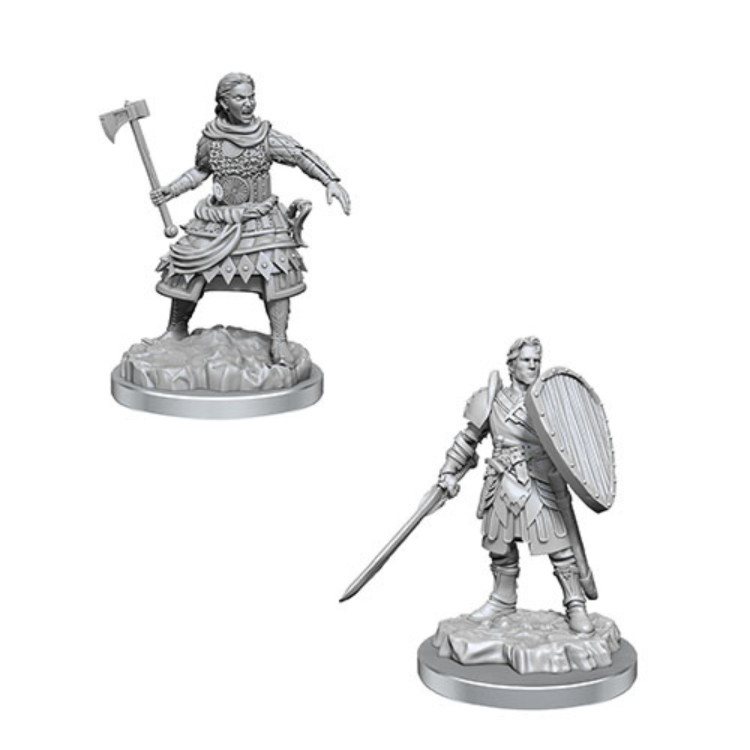 Wizkids - D&D Nolzurs Marvelous Miniatures: Human Fighters - Wave 21