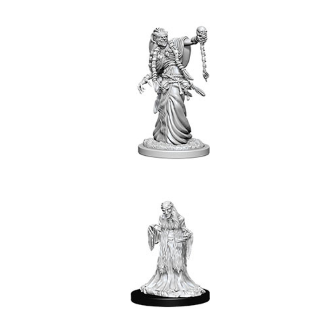 WizKids - D&D Nolzurs Marvelous Miniatures: Green Hag & Night Hag - Wave 6