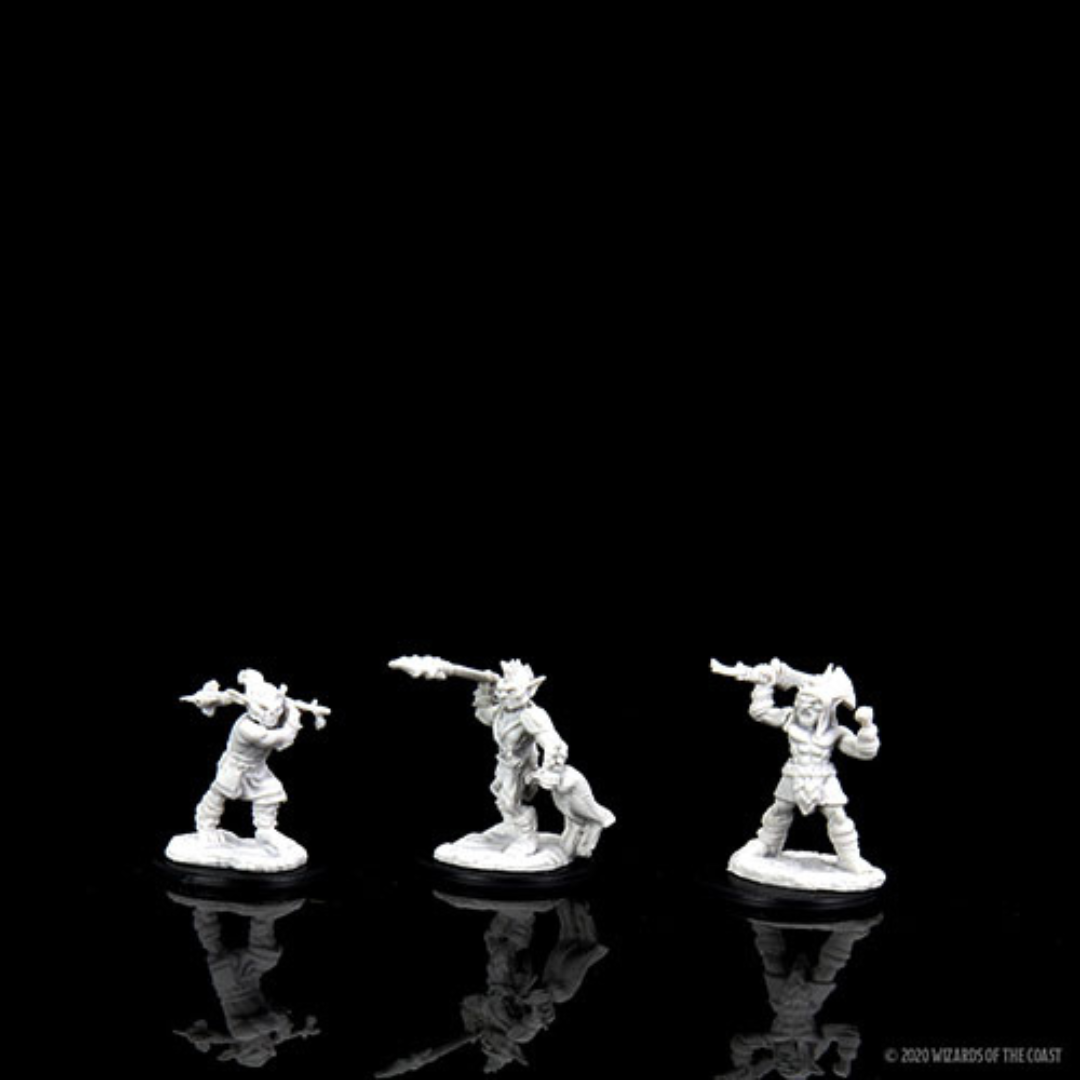 Wizkids - D&D Nolzurs Marvelous Miniatures: Goblins & Goblin Boss - Wave 12