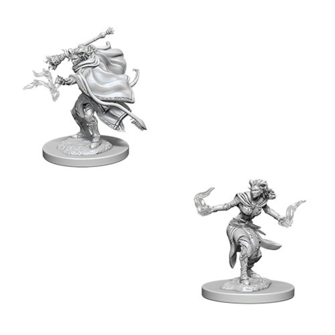 WizKids - D&D Nolzurs Marvelous Miniatures: Female Tiefling Warlock - Wave 6