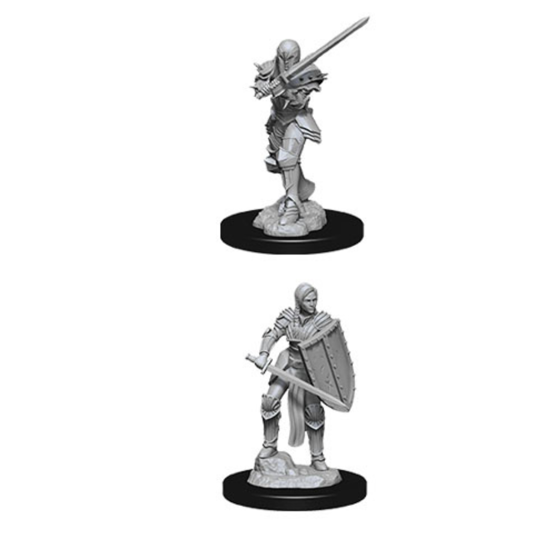 WizKids - D&D Nolzurs Marvelous Miniatures: Female Human Fighter - Wave 9