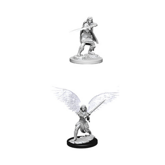 WizKids - D&D Nolzurs Marvelous Miniatures: Female Aasimar Fighter - Wave 6