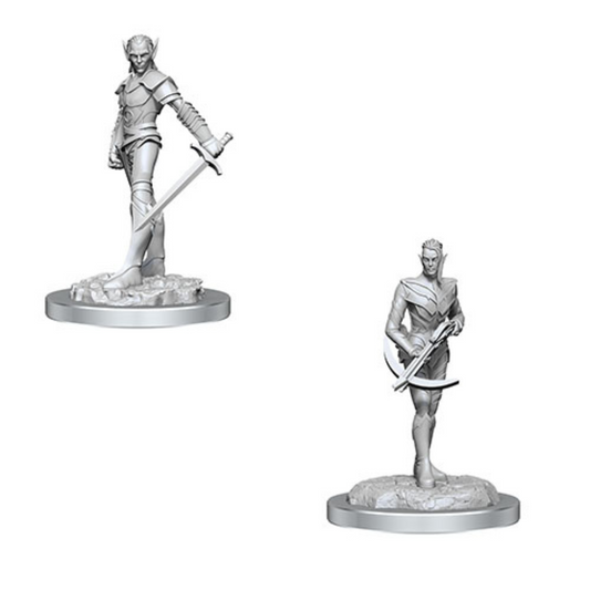 WizKids - D&D Nolzurs Marvelous Miniatures: Drow Fighters - Wave 18