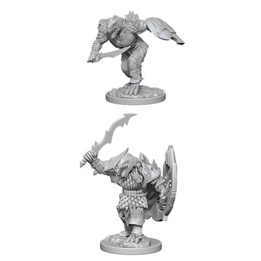 WizKids - D&D Nolzurs Marvelous Miniatures: Dragonborn Male Fighter - Wave 4