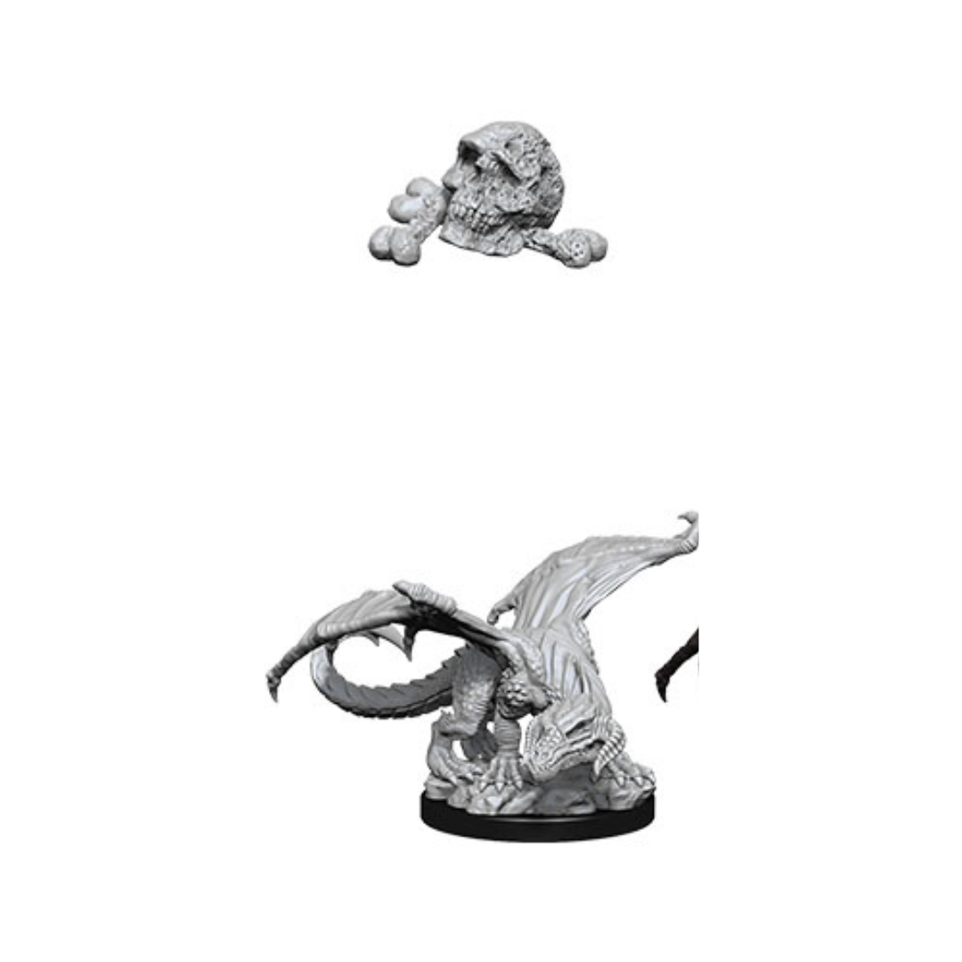 WizKids - D&D Nolzurs Marvelous Miniatures: Black Dragon Wyrmling - Wave 10