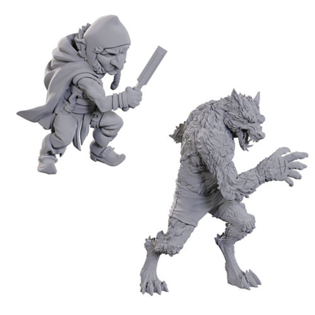 Wizkids - Critical Role Miniatures: Chetney Pock OPea & Werewolf - Wave 23