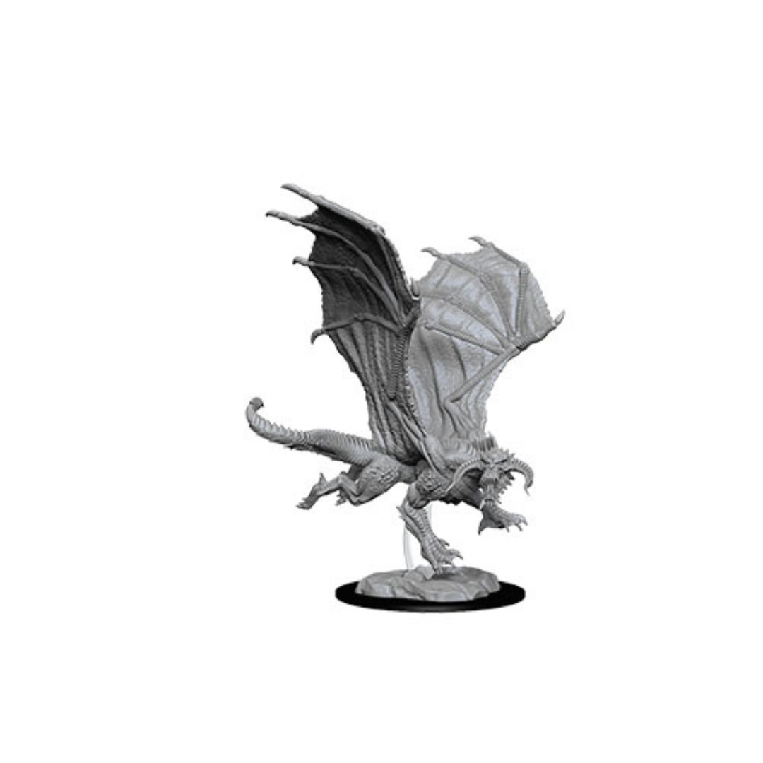 WizKids - D&D Nolzurs Marvelous Miniatures: Young Black Dragon - Wave 8