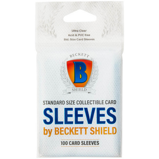 Beckett Shield Clear Sleeves (100)