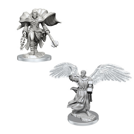 WizKids - D&D Nolzurs Marvelous Miniatures: Aasimar Cleric Male - Wave 20