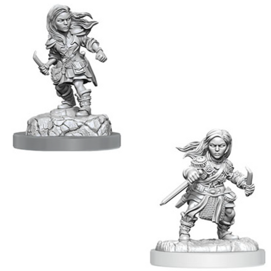 D&D Miniature Halfling Rogue Female