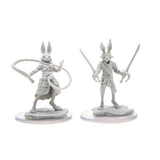 WizKids - D&D Nolzurs Marvelous Miniatures: Harengon Rogues - Wave 17