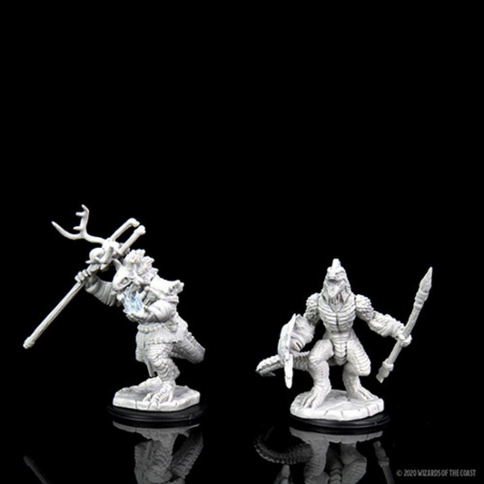 Wizkids - D&D Nolzurs Marvelous Miniatures: Lizardfolk & Lizardfolk Shaman - Wave 12