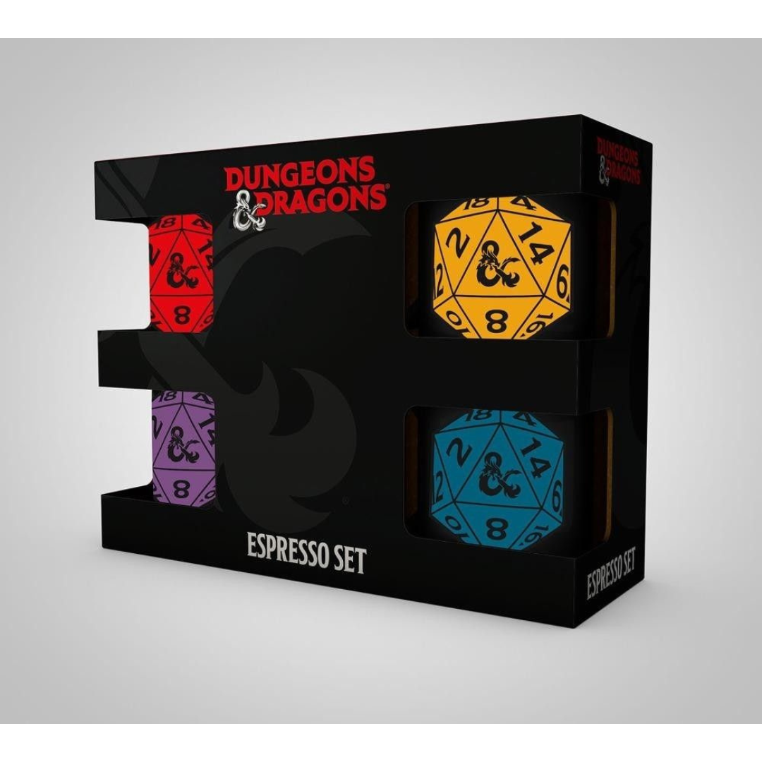 Dungeons and Dragons Espresso Set