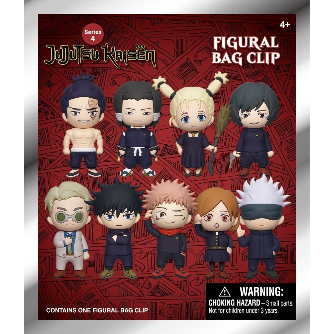 Jujutsu Kaisen Figural Bag Clip (Series 4)